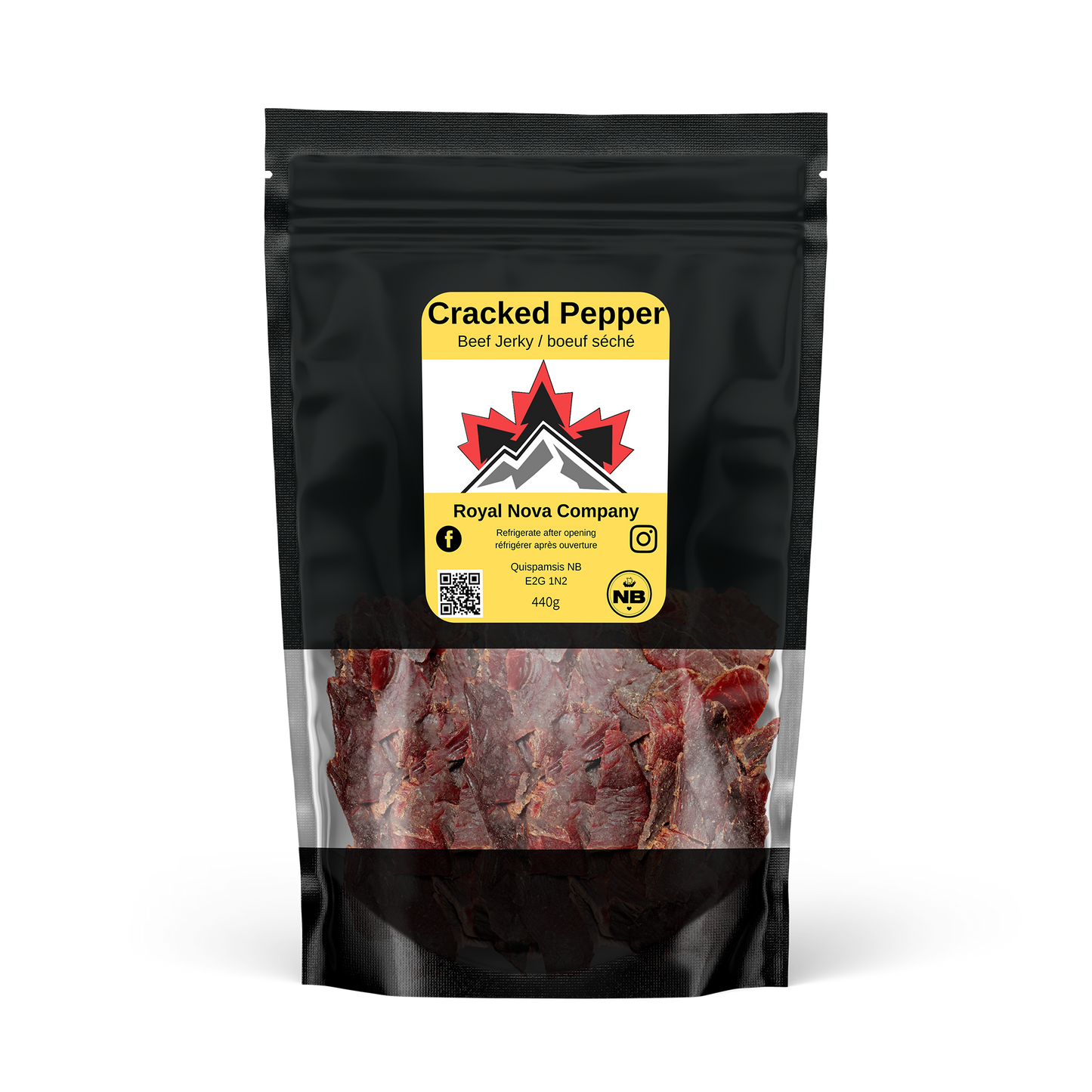 Cracked Pepper Beef Jerky