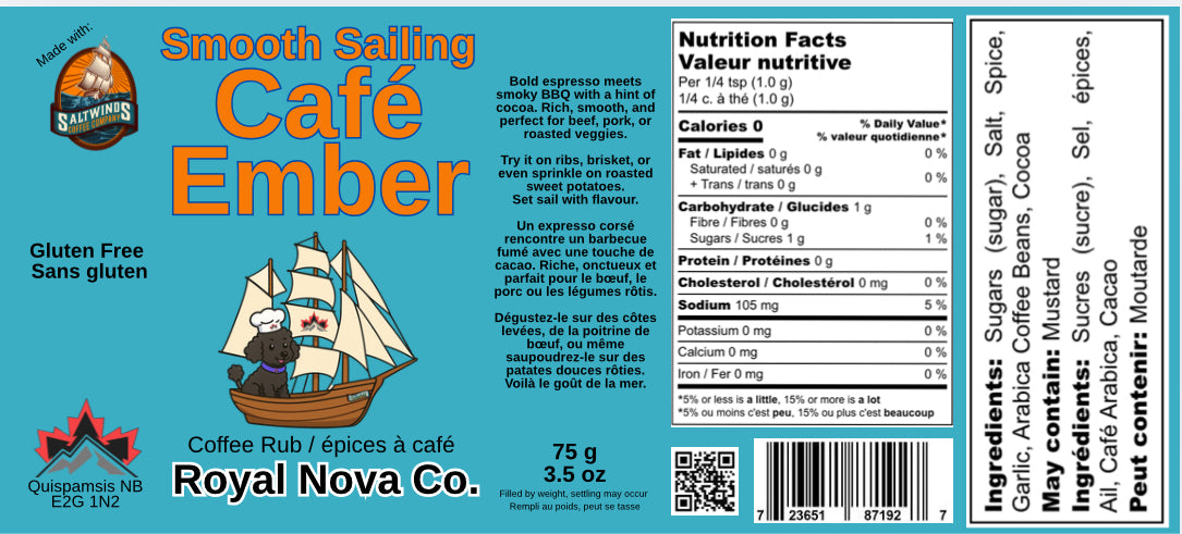 **New - Smooth Sailing Cafe Ember