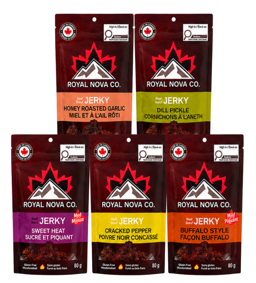 π₯© Beef Jerky Variety Pack β Five Gluten Free Bold Flavors, One Delicious Collection