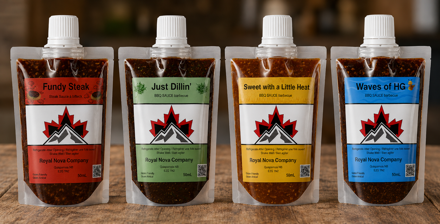 🥫 Sauce Adventure Pack – Bold Flavors, Perfect for Travel and Camping