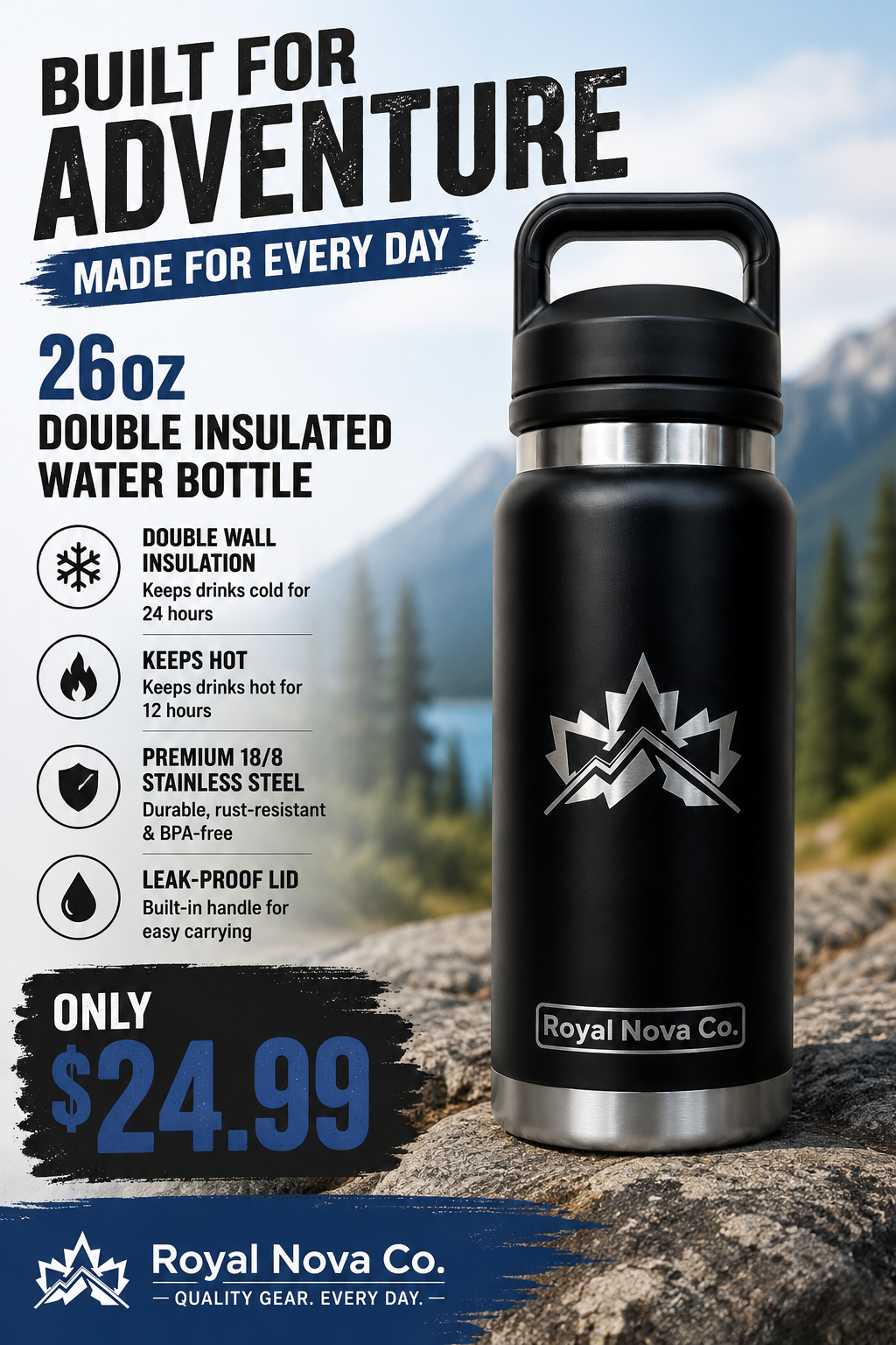 Royal Nova Water Bottle