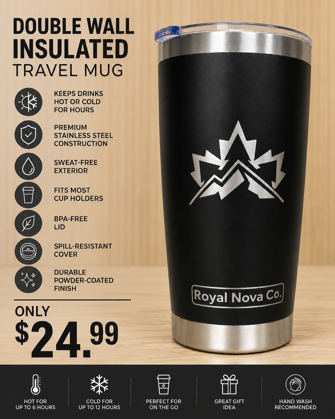 Royal Nova Travel Mug