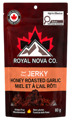 Roasted Garlic Beef Jerky - 80g